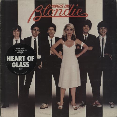 Blondie Parallel Lines - Stickered sleeve vinyl LP album (LP record) Australian BLOLPPA670833
