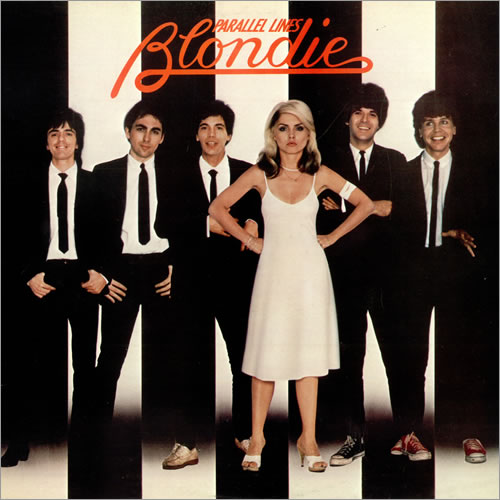 Blondie Parallel Lines - White Label vinyl LP album (LP record) UK BLOLPPA530478