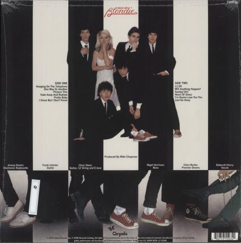 Blondie Parallel Lines: Back To Black Series - 180 Gram Vinyl - Shrink vinyl LP album (LP record) UK BLOLPPA866819