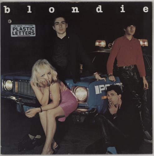 Blondie Plastic Letters vinyl LP album (LP record) Canadian BLOLPPL763613