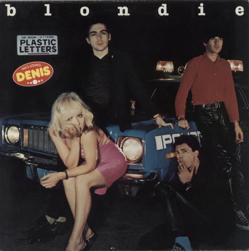 Blondie Plastic Letters vinyl LP album (LP record) French BLOLPPL871493