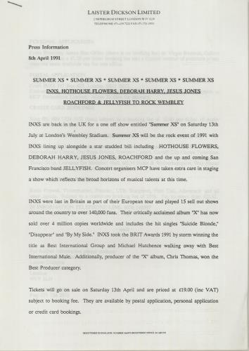 Blondie Press Releases & Debbie Photo memorabilia UK BLOMMPR681390