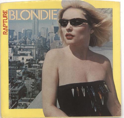 Blondie Rapture 7" vinyl single (7 inch record / 45) US BLO07RA742040