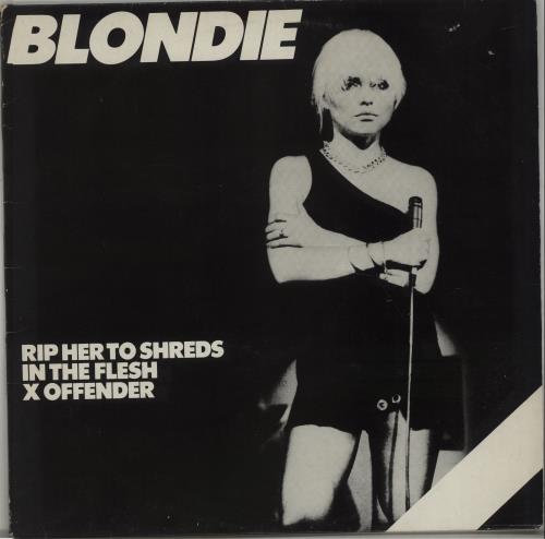 Blondie Rip Her To Shreds - 3rd 12" vinyl single (12 inch record / Maxi-single) UK BLO12RI183023