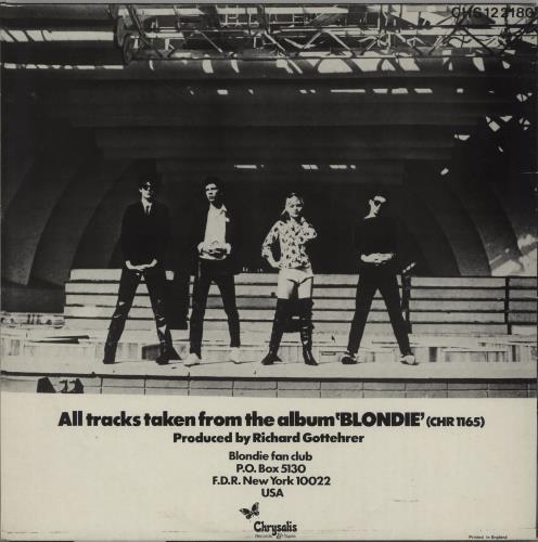 Blondie Rip Her To Shreds - 3rd 12" vinyl single (12 inch record / Maxi-single) UK BLO12RI183023
