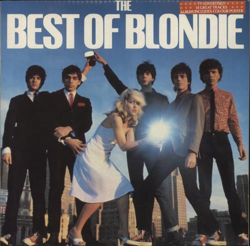 Blondie The Best Of Blondie + Poster - Stickered Sleeve vinyl LP album (LP record) UK BLOLPTH129708