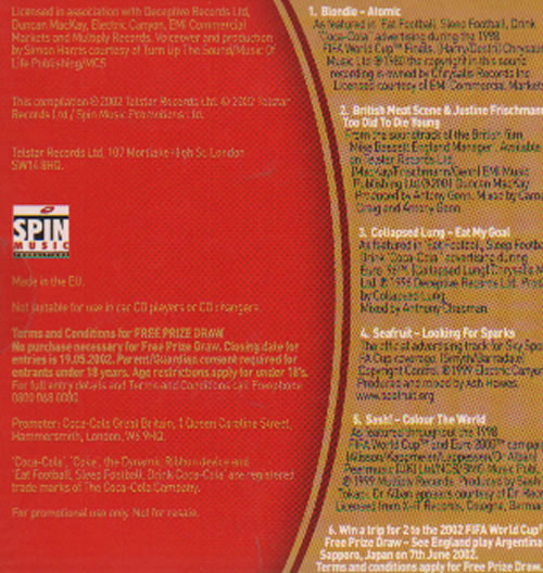 Blondie The Coca-Cola Collection 3" CD single (CD3) UK BLOC3TH635253