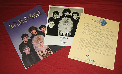 Blondie The Hunter media press pack US BLOPPTH141557