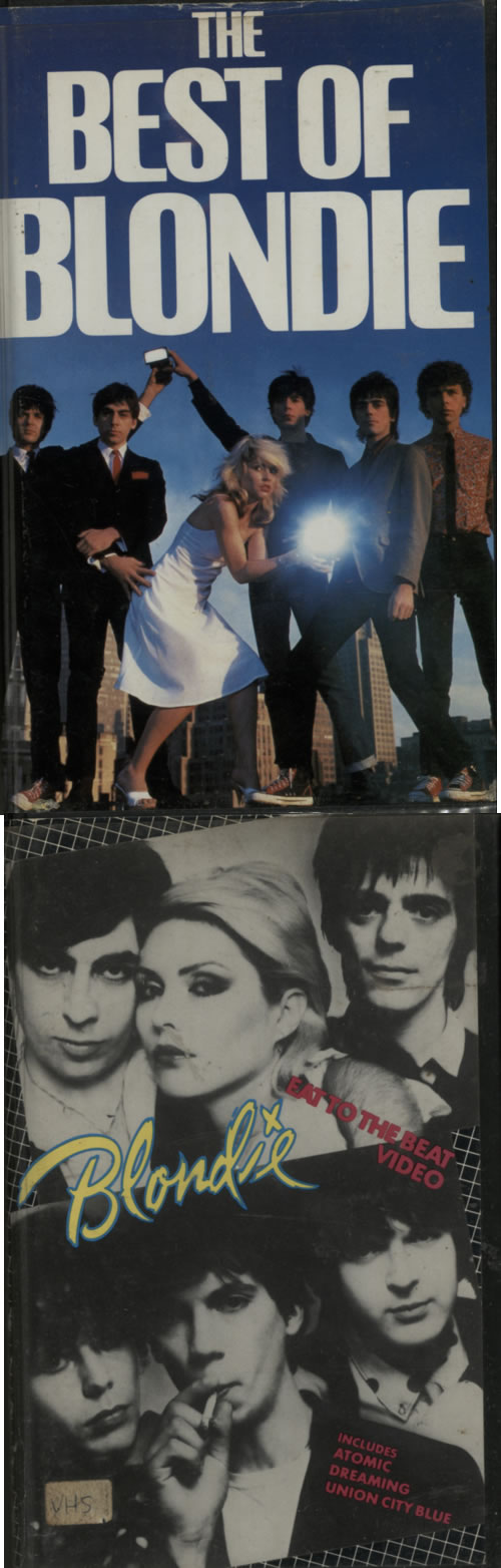 Blondie Three VHS Videos video (VHS or PAL or NTSC) UK BLOVITH605728