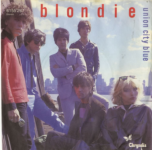 Blondie Union City Blue 7" vinyl single (7 inch record / 45) German BLO07UN601385