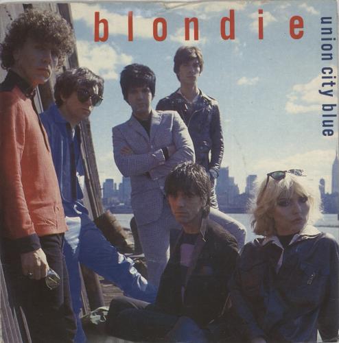 Blondie Union City Blue 7" vinyl single (7 inch record / 45) French BLO07UN875023