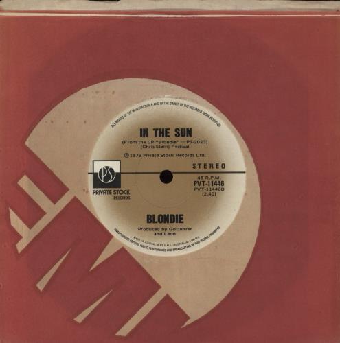 Blondie X-offender 7" vinyl single (7 inch record / 45) Australian BLO07XO872948
