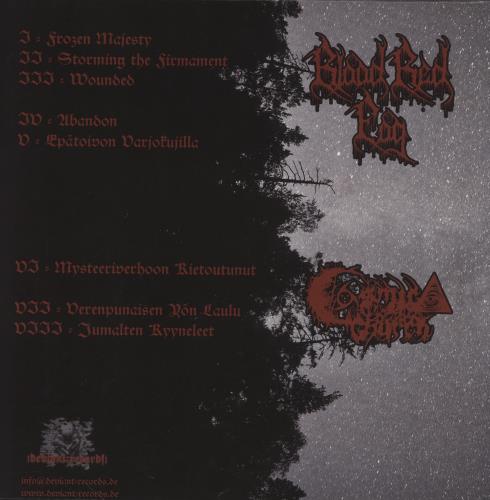 Blood Red Fog Blood Red Fog/Cosmic Church 2-LP vinyl record set (Double LP Album) German 2OX2LBL862586