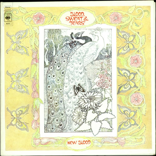 Blood Sweat & Tears New Blood vinyl LP album (LP record) UK BS&LPNE517166