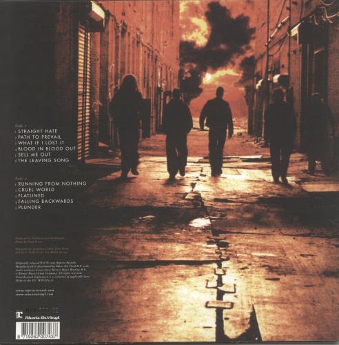 Bloodsimple A Cruel World - Orange/Gold Vinyl vinyl LP album (LP record) UK B1RLPAC869932