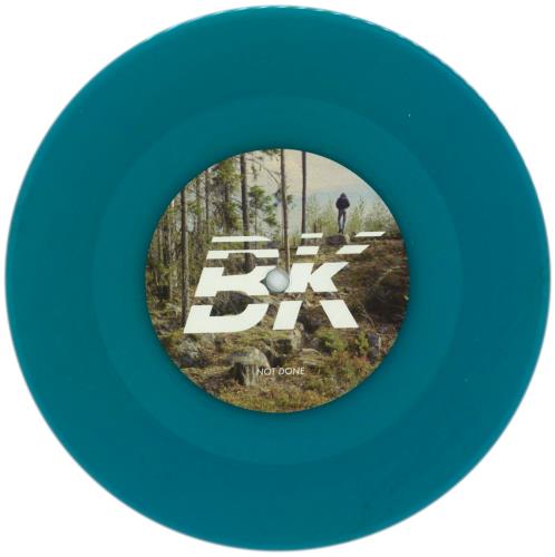 Bloody Knees Not Done - Green Vinyl 7" vinyl single (7 inch record / 45) UK 0MU07NO864912