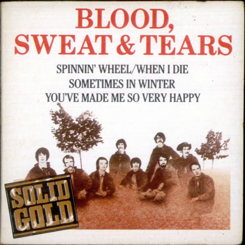 Blood Sweat & Tears Spinnin' Wheel UK 3" CD single (CD3) (97390)