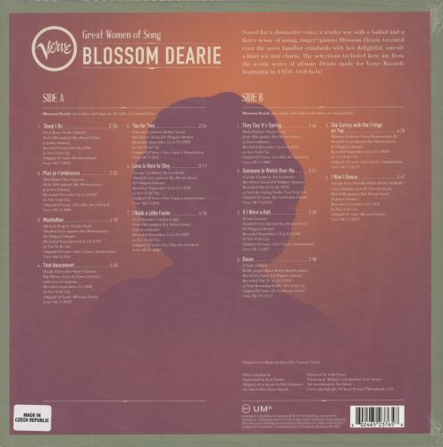 Blossom Dearie Great Women Of Song - Sealed vinyl LP album (LP record) UK ODELPGR876716