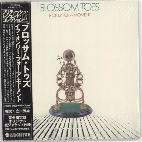 Blossom Toes If Only For A Moment CD album (CDLP) Japanese BLTCDIF724624