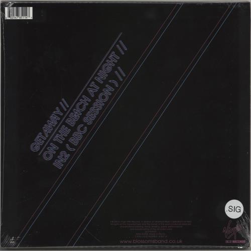 Blossoms Get Away - Clear Marbled Vinyl - Autographed - Sealed 10" vinyl single (10 inch record) UK IWV10GE762499