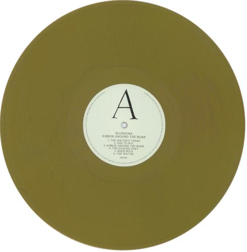 Blossoms Ribbon Around The Bomb - Gold Vinyl - Assai Records + Autographed Obi vinyl LP album (LP record) UK IWVLPRI870778