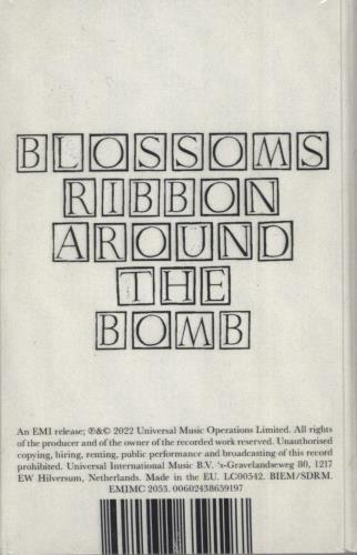Blossoms Ribbon Around The Bomb - Sealed cassette album UK IWVCLRI798107