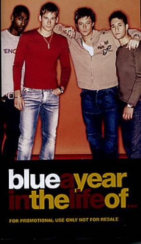 Blue (00s) A Year In The Life Of video (VHS or PAL or NTSC) UK LUBVIAY213920