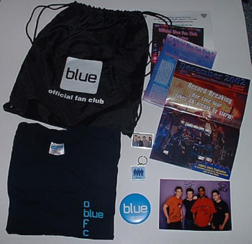Blue (00s) Fanclub Bootie Bag memorabilia UK LUBMMFA319257