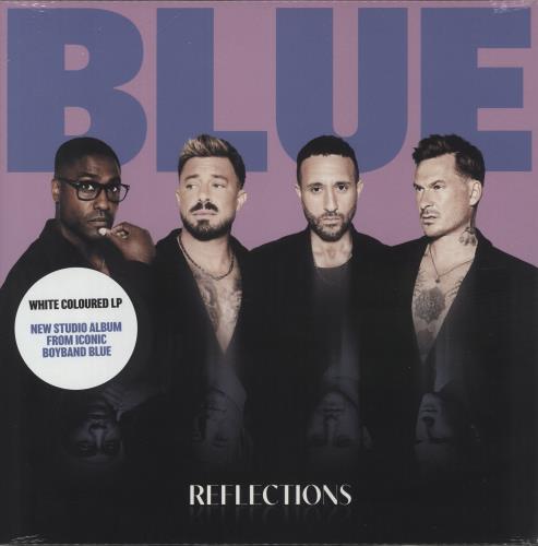 Blue (00s) Reflections - White Vinyl - Sealed vinyl LP album (LP record) UK LUBLPRE888511