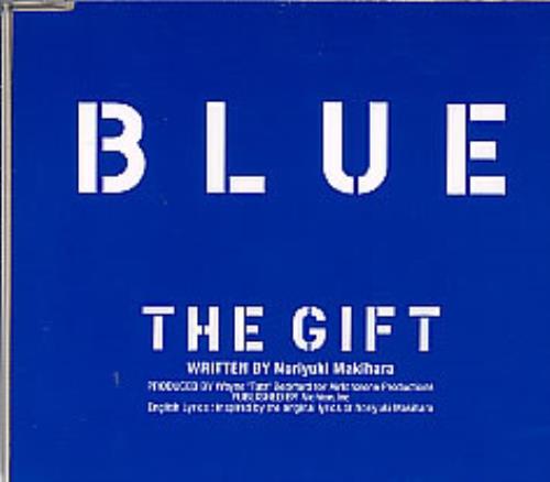 Blue (00s) The Gift CD single (CD5 / 5") Japanese LUBC5TH271232