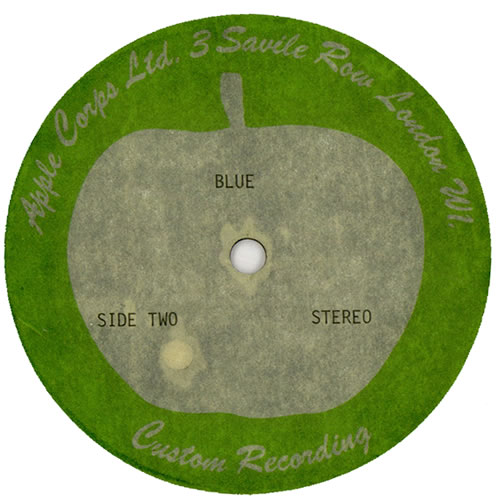 Blue (70s) Blue - Apple Acetate vinyl LP album (LP record) UK B70LPBL454571