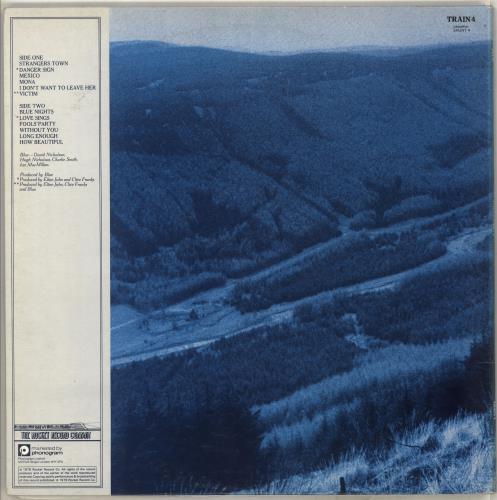 Blue (70s) Fools' Party - EX vinyl LP album (LP record) UK B70LPFO713618