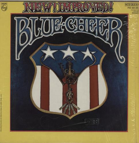 Blue Cheer New Improved! vinyl LP album (LP record) US BCELPNE285754