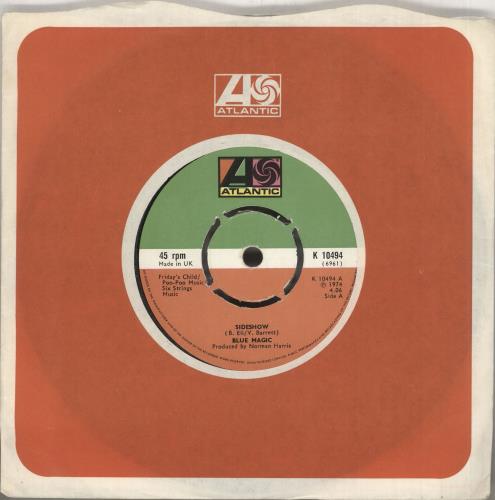 Blue Magic Sideshow - Four Prong 7" vinyl single (7 inch record / 45) UK BQ107SI741058