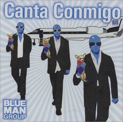 Blue Man Group Canta Conmigo CD single (CD5 / 5") US EMGC5CA431992