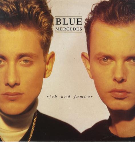 Blue Mercedes Rich And Famous vinyl LP album (LP record) UK BUMLPRI244722