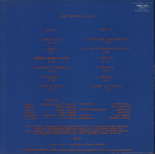 Blue Mink Only When I Laugh... vinyl LP album (LP record) UK 4BMLPON411999