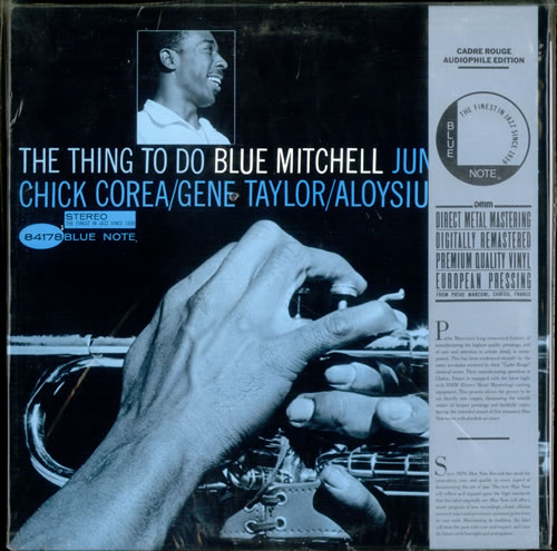 Blue Mitchell The Thing To Do + Obi vinyl LP album (LP record) French BM1LPTH520848