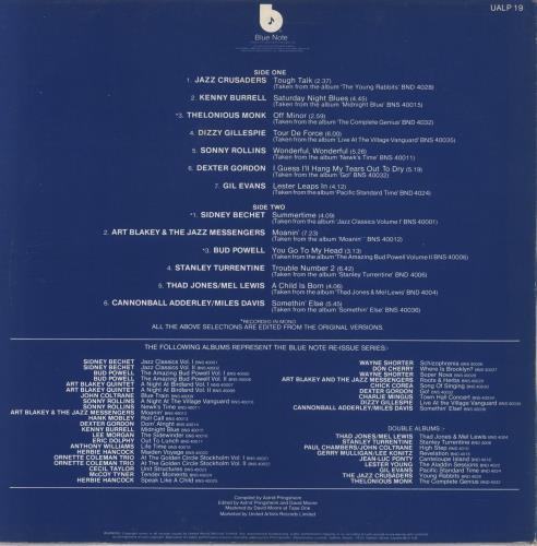 Blue Note Blue Note 2 vinyl LP album (LP record) UK BTELPBL627202