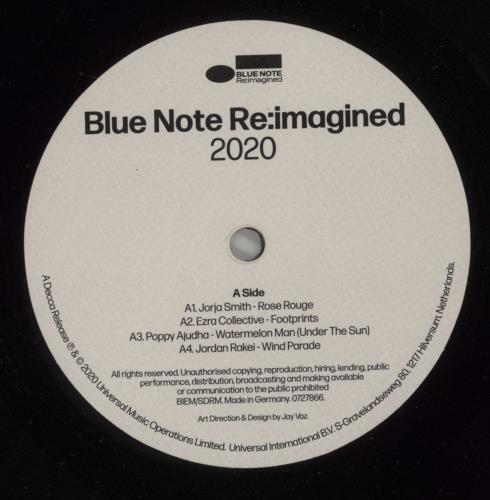 Blue Note Blue Note Re:imagined - EX 2-LP vinyl record set (Double LP Album) UK BTE2LBL880910