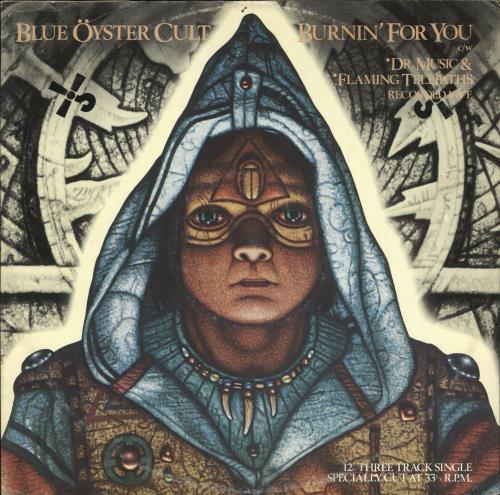 Blue Oyster Cult Burnin' For You - shrink 12" vinyl single (12 inch record / Maxi-single) UK BOC12BU59928