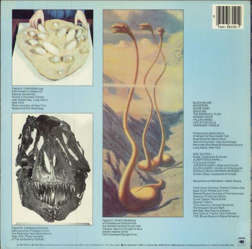 Blue Oyster Cult Cultosaurus Erectus vinyl LP album (LP record) US BOCLPCU785689