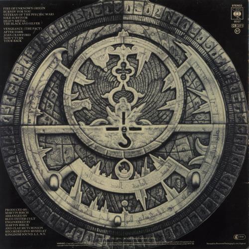 Blue Oyster Cult Fire Of Unknown Origin vinyl LP album (LP record) UK BOCLPFI393150