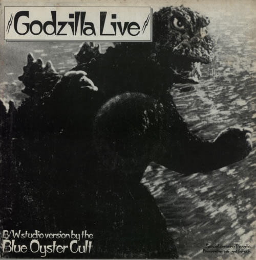 Blue Oyster Cult Godzilla Live 12" vinyl single (12 inch record / Maxi-single) US BOC12GO509595