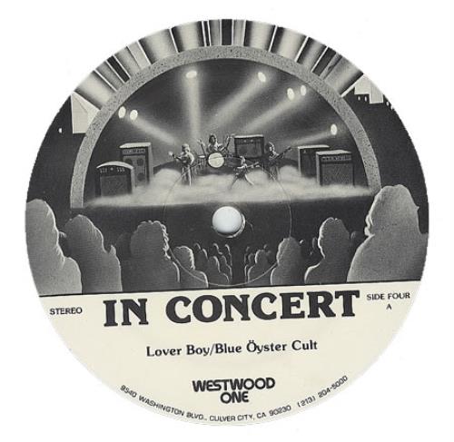 Blue Oyster Cult In Concert 2-LP vinyl record set (Double LP Album) US BOC2LIN370374