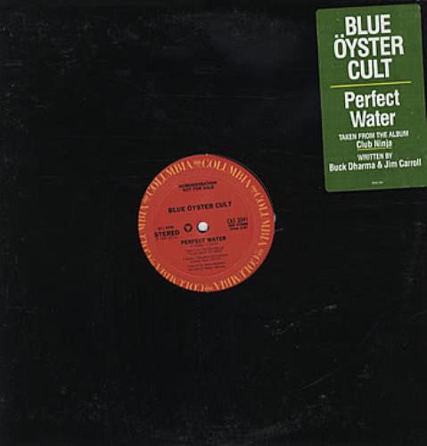 Blue Oyster Cult Perfect Water 12" vinyl single (12 inch record / Maxi-single) US BOC12PE66202