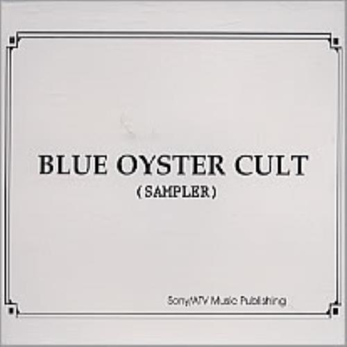 Blue Oyster Cult Sampler CD-R acetate US BOCCRSA222885