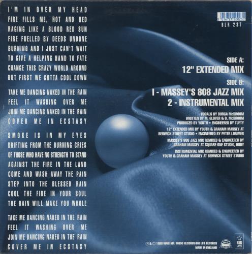 Blue Pearl Naked In The Rain 12" vinyl single (12 inch record / Maxi-single) UK BLP12NA190442