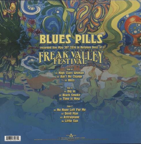 Blue Pills Blue Pills Live 2-LP vinyl record set (Double LP Album) German 2NX2LBL878123
