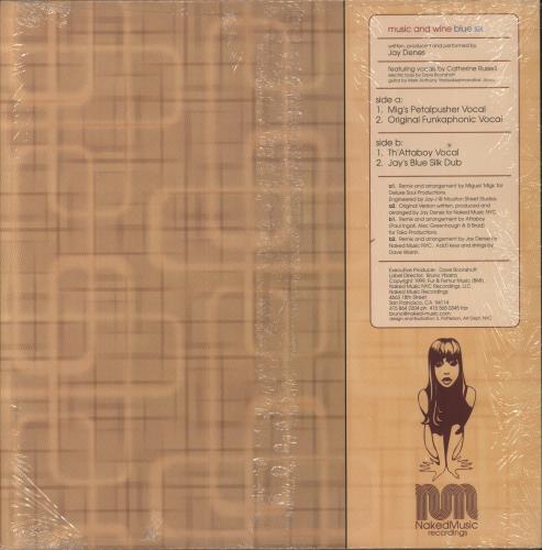 Blue Six Music And Wine 12" vinyl single (12 inch record / Maxi-single) US 86V12MU856967